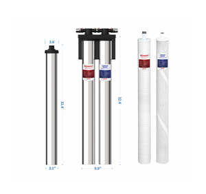 Sistema de Filtración de Agua Doméstica POE de Cambio Fácil y Rápido, Filtro de Partículas Grandes, Alta Eficiencia, Eliminador de Metales Pesados - Product Image 1