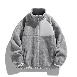 Chaqueta Deportiva Unisex de Forro Polar Sherpa para Invierno, Personalizable al por Mayor, Talla Grande, con Estampado, Bolsillo, Ecológica, Corte Holgado - Product Image 5