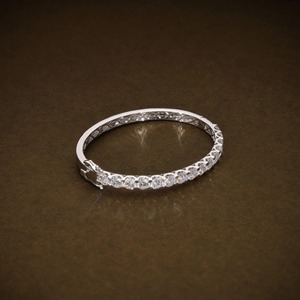 Bracelet tennis en moissanite taille brillant rond VVS pour un usage quotidien en argent 925, bijoux sertis de pierres, au meilleur prix - Product Image 4