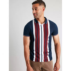 OEM Men's for <b>Polo</b> <b>Shirt</b> <b>with</b> Printed Solid Pattern Knitted Fabric Combination Collar Design and <b>Pocket</b> - Product Image 1