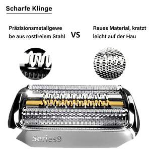 Cuchilla de Repuesto Lavable de Doble Hoja para Afeitadora Eléctrica, Accesorios de Afeitadora Rotatoria Impermeables para Afeitar la Cara y la Barba - Product Image 3