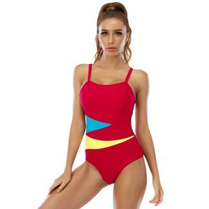 Traje de baño de una pieza con logotipo personalizado de calidad superior, traje de baño deportivo al por mayor, ropa de playa, opciones de talla grande - Product Image 2
