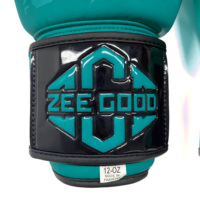 Gants de boxe Sanda personnalisés avec logo, gants d'entraînement en plein air, cuir de vache véritable du Pakistan, fermeture à lacets