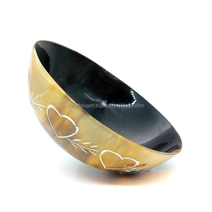 Cuenco de cuerno hecho a mano de alta calidad, venta de cuencos naturales, tazas de cuerno para beber Naturales de La India por RF Crafts - Product Image 4