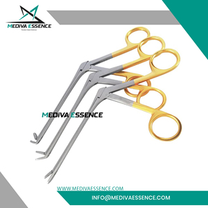 Base de instrumentos quirúrgicos de acero inoxidable manuales reutilizables aprobados por la CE para el corte nasal Mediva Essence Weil Blakesley Rongeur - Product Image 3