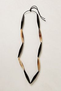 SOURCED Nouvelle Arrivée Buffalo Ox Corne Collier Poli Animal Style Os Bijoux Conception Naturelle Perles Femmes Filles De Mariage - Product Image 6