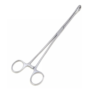 Fórceps de esponja Foerster de alta calidad, instrumentos quirúrgicos y veterinarios de mandíbula dentada recta, fórceps de 24 cm para cirugía - Product Image 2