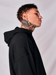 Manufacturer Customised 2024 Heavyweight <b>Thermal</b> <b>Hoodie</b> for Men 100% Cotton Embroidered Technics for Autumn Season - Product Image 5