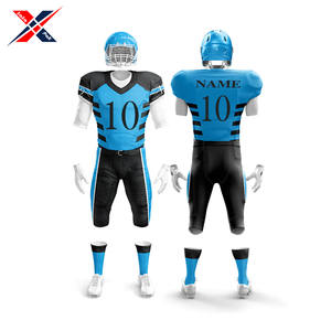 ชุดฟุตบอลอเมริกันมาใหม่ผ้าสแปนเด็กซ์/อีลาสเทนผสมผสานสำหรับผู้เล่นในการแข่งขันการฝึกแบบทีมระดับสูง - Product Image 4