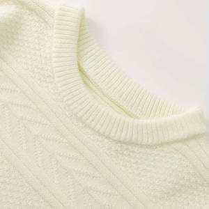 Venta directa de fábrica, jersey de cuello redondo de algodón de alta calidad, nuevos suéteres informales de invierno para hombre, diseño de punto de talla grande para hombre - Product Image 3