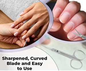 Ciseaux à peau morte de style russe européen bec d'aigle crochet d'aigle ciseaux à ongles pliés outil à ongles de beauté - Product Image 5
