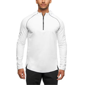 Sweat-shirts à capuche zippés 100 % polaire polyester 330g, automne, haute qualité, décontractés, manches longues, anti-boulochage, couleur unie, plusieurs modèles - Product Image 1