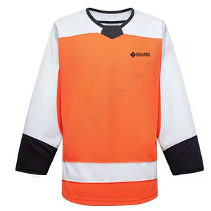 Maillot de hockey sur glace de haute qualité, best-seller, 100% polyester, respirant, léger, séchage rapide, vêtements de sport - Product Image 1