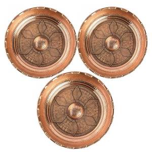 Cuenco Hammam de cobre de estilo otomano tradicional disponible a precio económico - Product Image 4