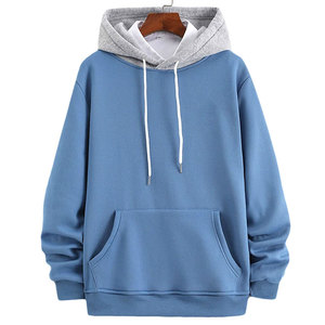 Sweat à capuche tendance pour hommes broderie personnalisée pull-over polaire épais streetwear sweat-shirt en vrac vente en gros vêtements d'hiver OEM ODM - Product Image 1