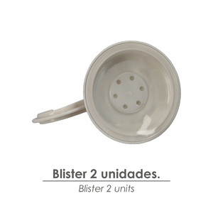 โอริกซ์ ที่แขวนแบบถ้วยดูด 54 มม. (แพ็ค 2 ชิ้น แบบพลาสติกใส) แบบมีกาว - Product Image 3
