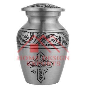 เหยือกใส่เถ้ากระดูกมนุษย์ขนาดเล็กโกศสีเงินด้านขนาดเล็ก2025 - Product Image 1