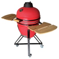 Usine directe 22 pouces MCD céramique BBQ Grill vert Kamado grand poulet Asador Options disponibles