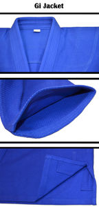 ชุดเกราะ2024ชุดเกราะชุดศิลปะการต่อสู้ทำจากโพลีเอสเตอร์ชุดนักสู้คาราเต้ bjgi Jiu Jitsu กิโมโนระบายอากาศได้ดีชุดกิโมโนเดจิสึ100% ผลิตจากโพลีเอสเตอร์ - Product Image 3