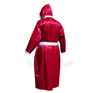 2025 mejor venta Kickboxing Fight Boxing Robe con capucha personalizar tamaño manga larga artes marciales ropa de boxeo - Product Image 3