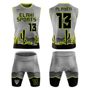 Tenue de football américain 7 contre 7 pour adultes, respirante, antibactérienne, avec logo personnalisé, maquettes 3D, en stock, offre spéciale 2026 - Product Image 3