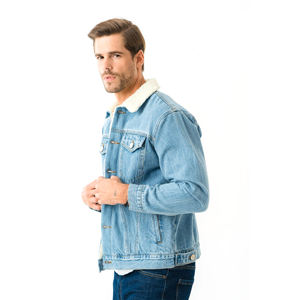 Veste en jean en coton de haute qualité pour homme, style décontracté, technique délavée, collection hiver 2026, fabriquée au Pakistan, vente en gros - Product Image 2