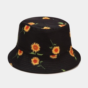Custom Logo Embroidered Fishing <b>Bucket</b> <b>Hats</b> for <b>Kids</b> Solid Cotton Wide Brim Printed Silk for Outdoor Travel Sports Cycling Daily - Product Image 3