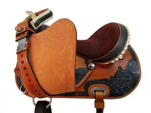 ชุดอานม้าหนังวัวแท้คุณภาพดีดีไซน์ถังตะวันตกพร้อมสีและขนาดปรับแต่งได้ - Product Image 6