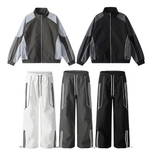 Chándal deportivo informal con capucha de invierno de poliéster, chándal de lana de 2 piezas para hombres de alta calidad - Product Image 1