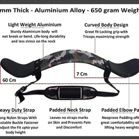 Poignet avant-bras Blaster Roller Trainer Profession Arm Strength Blaster Exerciseur avec poignées en mousse souple Équipement de fitness