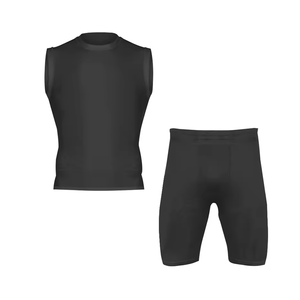 Uniforme de compression uniforme sublimé football 7v7 7 sur 7 jeux personnalisé couleur orange meilleur ensemble uniforme 7V7 2024 - Product Image 5