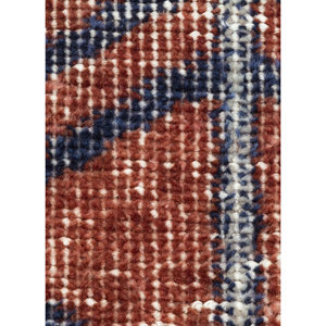 Tapis noué à la main en laine à motif géométrique bleu Erbe PKWL-7010 pour la décoration de la maison, du salon et des voitures, taille 9x12 par Jaipur Rugs ZA - Product Image 3