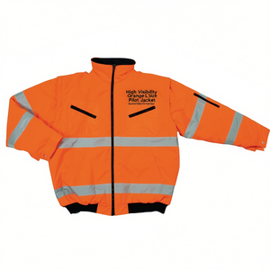 Chaqueta de Piloto de Alta Visibilidad Naranja Talla L, Equipo Esencial de Seguridad y Supervivencia - Product Image 2
