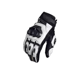 Qualité supérieure et prix de gros Gants d'hiver en cuir véritable pour moto Protection des articulations Gants de course Gants de cyclisme - Product Image 2