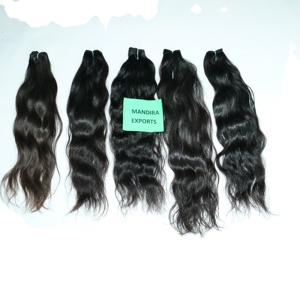 100% Cheveux Humains Remy Vierges Indiens à Cuticules Alignées, Tissage Double Trame à la Machine, Ondulation Naturelle, Ondulation Profonde Lâche, 10-32 Pouces - Product Image 3
