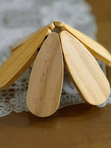 Sous-verre en bois naturel pour la protection de la table, fabriqué au Vietnam par 99 Gold Data - Ms Violet - Product Image 5