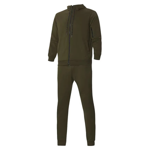 Chándales de algodón 100% con capucha de invierno para hombre de alta calidad, cortavientos, estampado de logotipo personalizado, ligero, de secado rápido, transpirable - Product Image 1