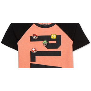 เสื้อยืดซูเปอร์เพลย์สำหรับเด็กผู้ชายของนินเทนโด สีส้ม ไซส์ 4 - Product Image 2