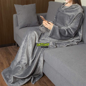 Pyjama d'hiver en sublimation, couvertures chaudes à capuche, couverture portable, Oodie, sweat à capuche surdimensionné, sherpa, sweat à capuche personnalisé surdimensionné - Product Image 5