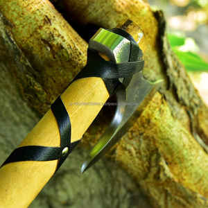 ราคาโรงงานอเนกประสงค์ใช้สีที่แตกต่างกันด้ามไม้ขวานเหล็กดามัสกัสคุณภาพสูงการออกแบบยอดนิยมขวานดามัสกัส - Product Image 6