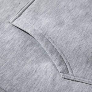 ผู้ผลิตเสื้อฮู้ดแบบสวม ให้บริการการผลิตเสื้อฮู้ดแฟชั่นผ้าฝ้าย 100% สำหรับฤดูหนาว ปรับปรุงได้ตามความต้องการ มีกระเป๋า ระบายอากาศ แห้งเร็ว - Product Image 4