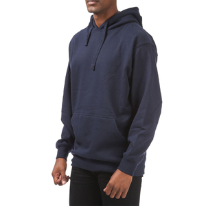 Sudadera con capucha de algodón bordado para hombre, jersey de corte sin procesar, ropa para parte superior masculina - Product Image 2