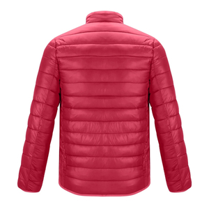 Veste d'hiver matelassée unisexe légère personnalisable support en toile doublé de coton écologique et respirant coupe-vent de haute qualité - Product Image 4