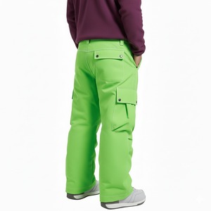 กางเกงสโนว์บอร์ดทรงหลวมแบบยูนิเซ็กซ์ กันลม กันน้ำ บุฉนวน กางเกงสกีทรงคาร์โก้ขากว้าง สไตล์สตรีทแวร์ - Product Image 3