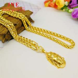 Vietnam Placer Or Couleur <span class=keywords><strong>Chopin</strong></span> Collier Lampe Collier Vietnam Placer Or Ornement Costume Série Avec Pendentif - Product Image 6
