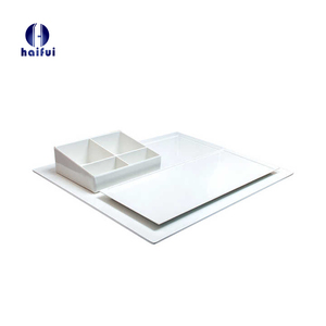 Set di vassoi elettrici senza fili ecologici in acciaio inossidabile per forniture alberghiere e servizio in camera per l'ospitalità domestica - Product Image 4