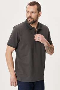 Venta al por mayor de polo de golf de algodón de alta calidad transpirable de secado rápido personalizado bordado de impresión de manga corta sólido - Product Image 2