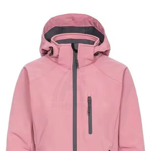 Veste softshell d'équitation pour femmes, logo personnalisé, tissu doux et élégant, faible MOQ, veste softshell à marque privée - Product Image 5