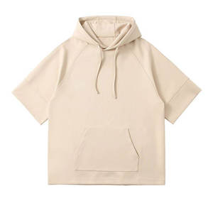 Sudadera con Capucha Personalizada, Bordada e Impresa, Unisex, para Hombre, Manga Corta Raglán, Gruesa, Holgada, Ecológica, Antiarrugas - Product Image 5