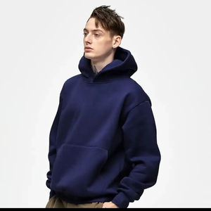 Venta al por mayor Sudadera con capucha Lisa unisex personalizada a granel al por mayor impresión personalizada sudadera de gran tamaño moda Streetwear Jersey con capucha - Product Image 3